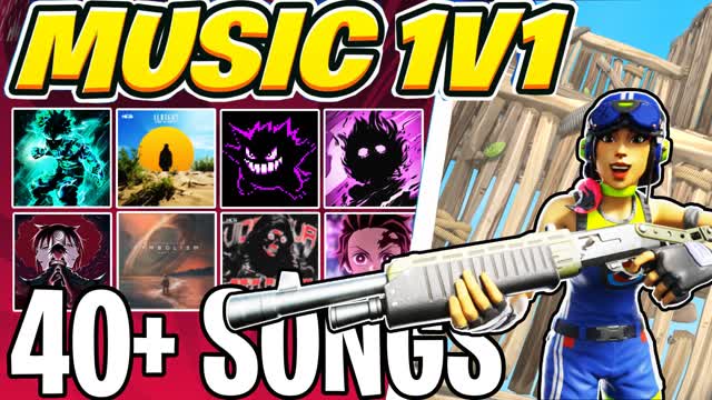 CLEAN MUSIC 1V1 { 40+ SONGS } 🎵