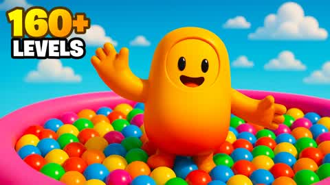 🌈 FALL GUYS 160+ OBBY PARKOUR