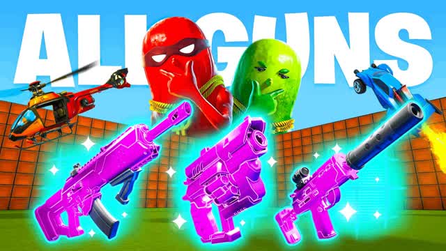 ALL WEAPONS & VEHICLES 1V1