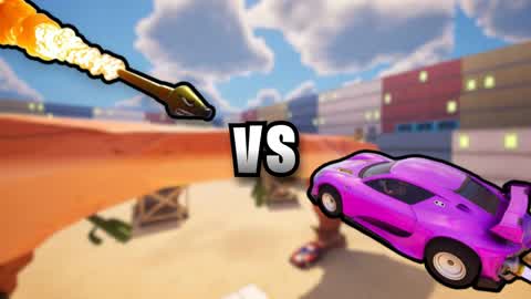 DESERT ROCKETS VS CARS 🌵