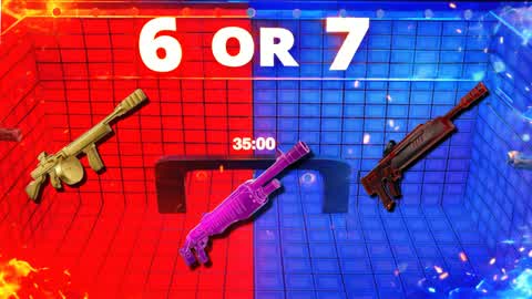 6 or 7 Red vs Blue 67 🔴🔵