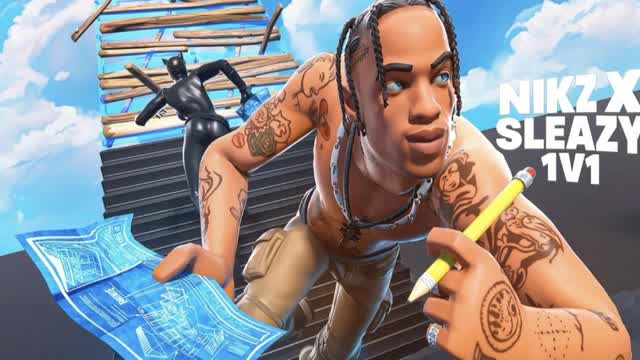 1V1 BUILD FIGHT [NIKZ x SLEAZY]