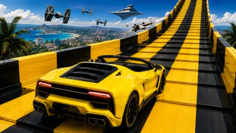 Super Mega Race - Car Game