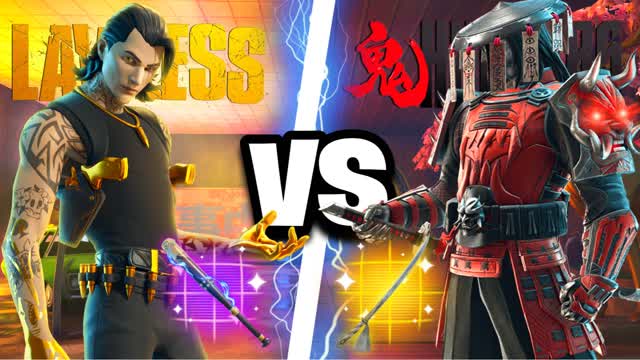 💸LAWLESS VS HUNTERS🏯 : ZERO BUILD