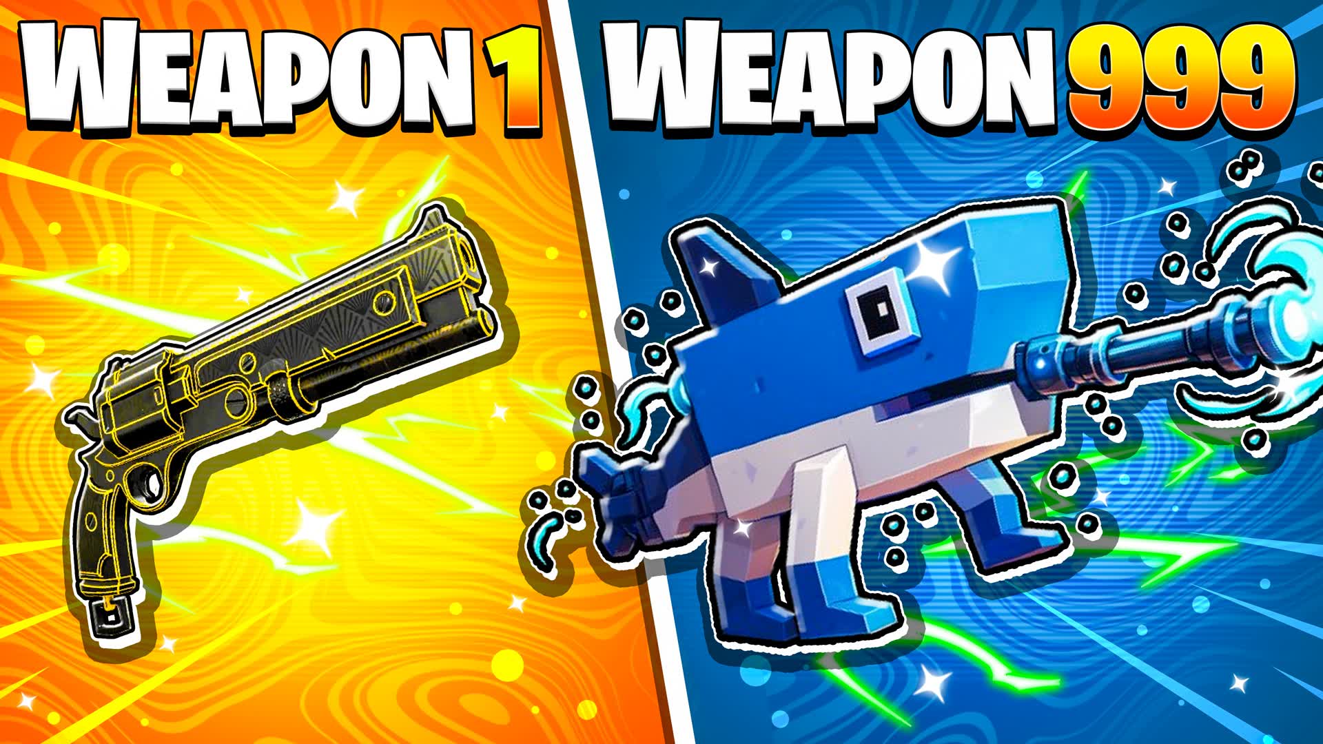 ⭐EPIC GUN GAME🔫ONE SHOT🎯