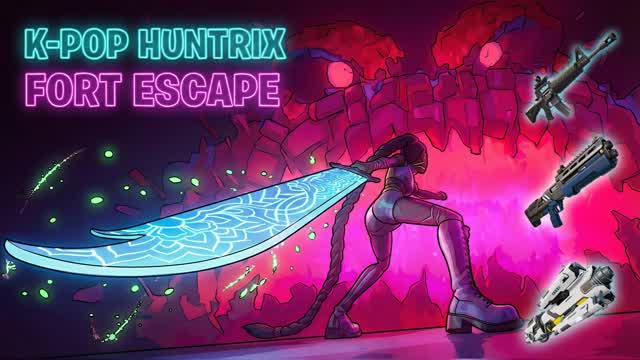 KPOP HUNTRIX: Fort Escape