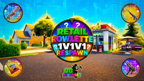 RETAIL ROWLETTE 1V1V1 RESPAWN FFA