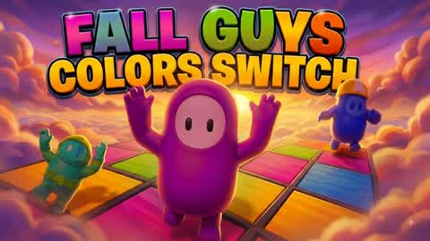 🌈 COLOR SWITCH CHALLENGE - FALL GUYS