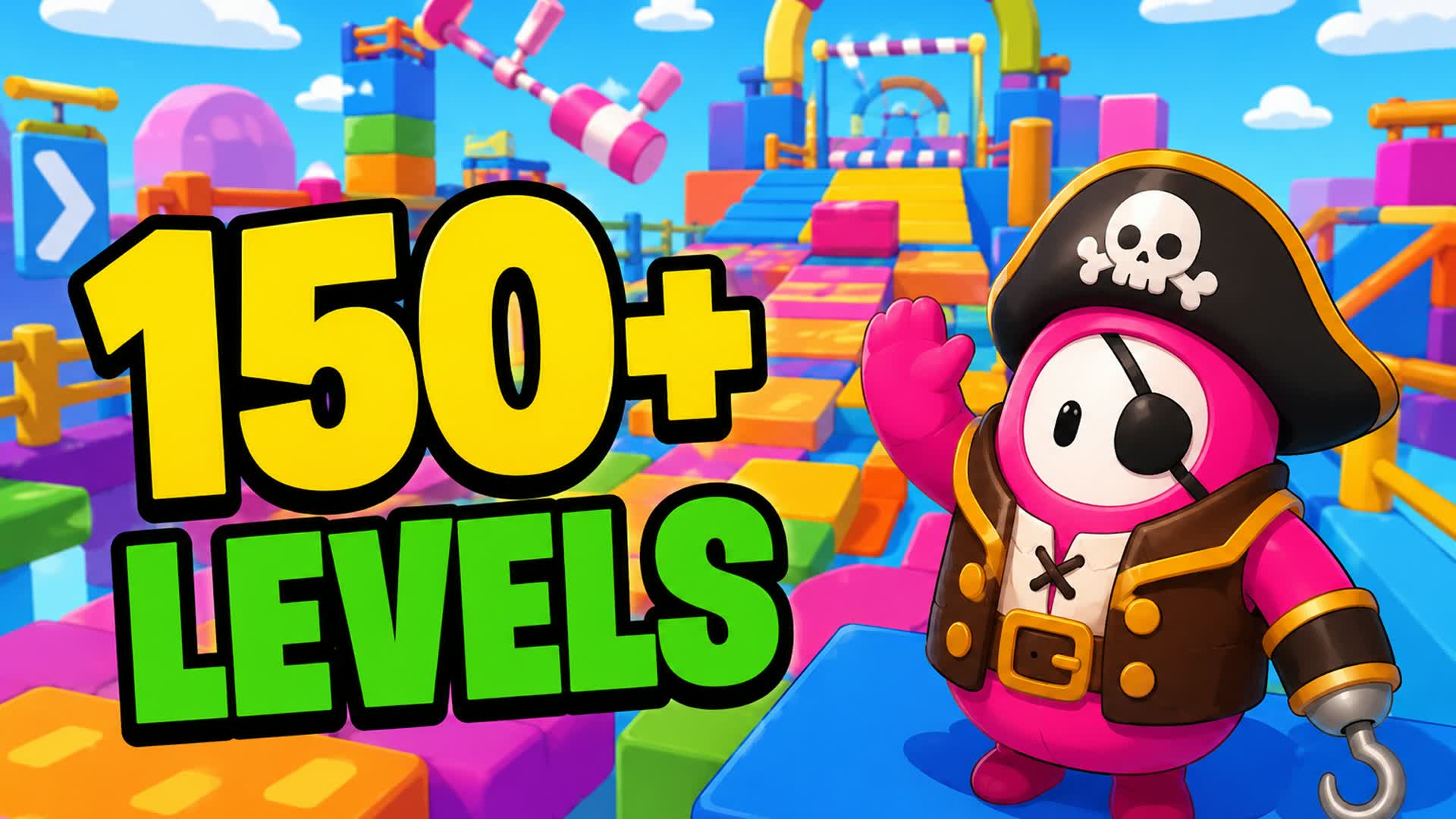 PIRATE OBBY PARKOUR 150+