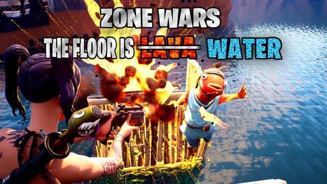 ZONE WARS: THE FLOOR IS WATER