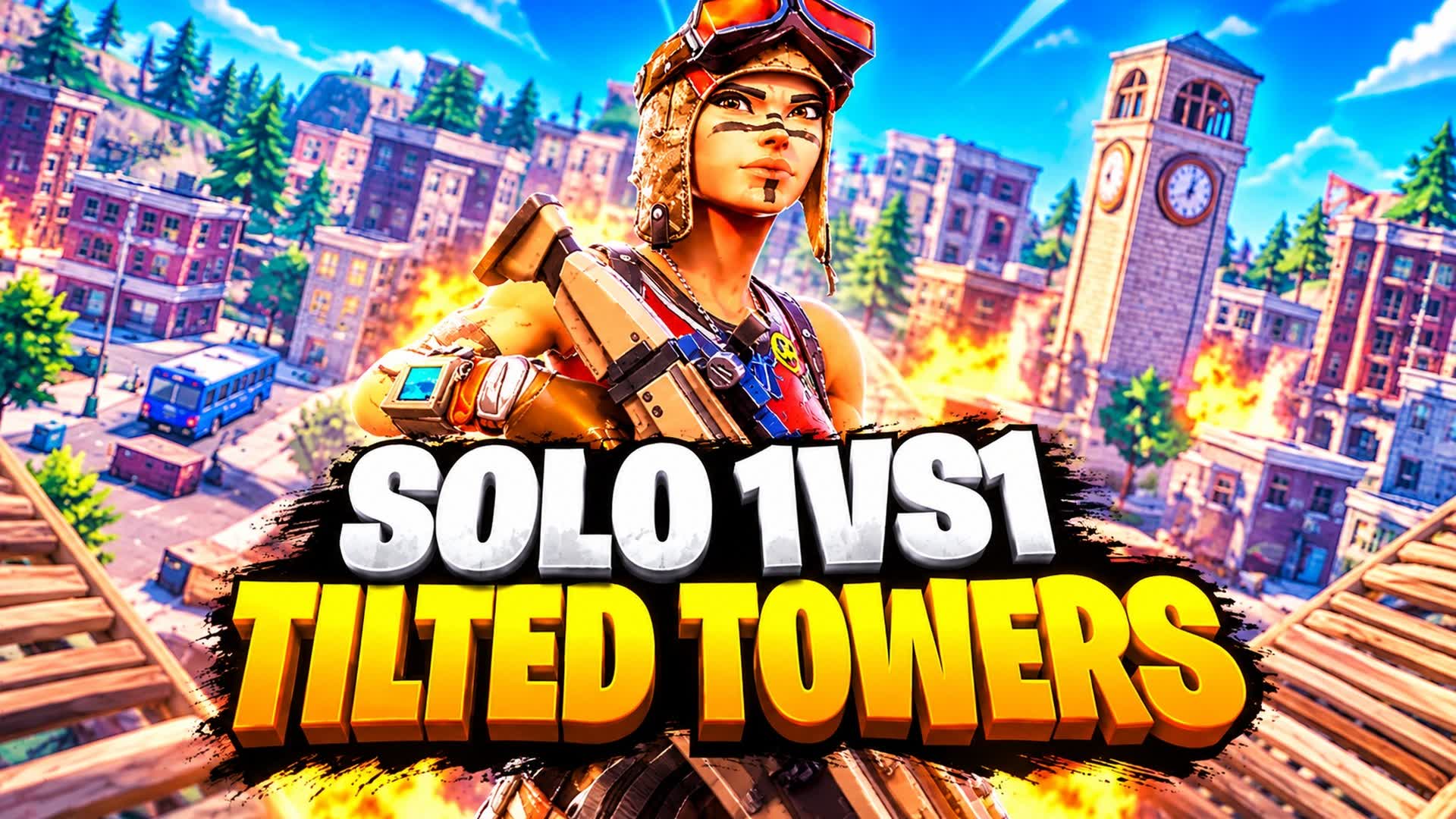 Solo 1VS1 tilted towers