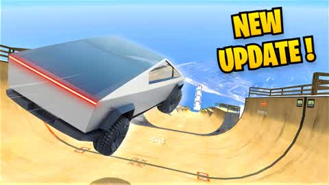 CYBERTRUCK MEGA RAMP - MARVEL