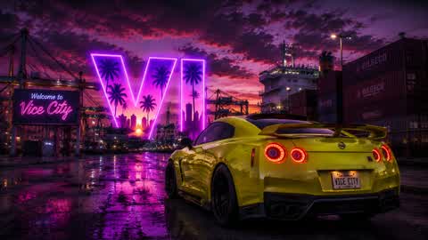 GTA VI 🌴 VICE CITY VI GTA6 🌴 RACE6