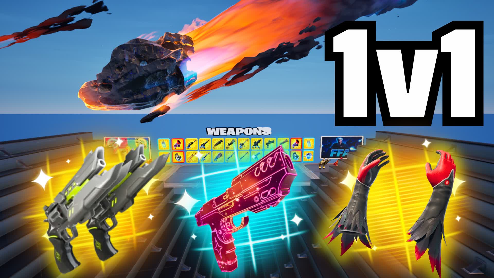 1V1 BUILD FIGHTS🔥