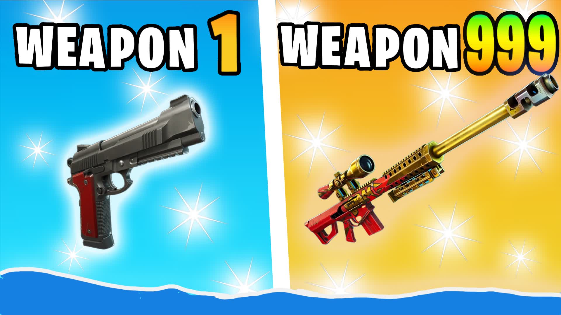 Infinite Gun Game 🏖️ One Shot 🔫 6146-4895-2463 by six_7 - Fortnite ...