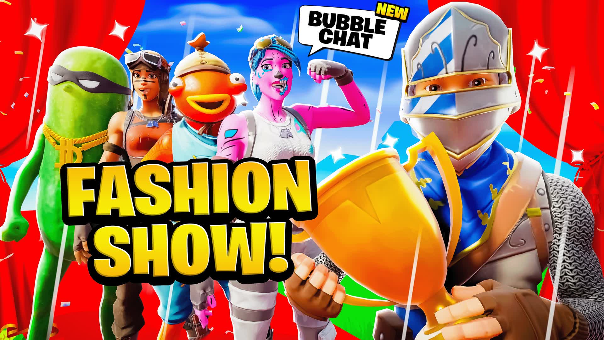 ⭐​FASHION SHOW WITH 60 PLAYERS🎭