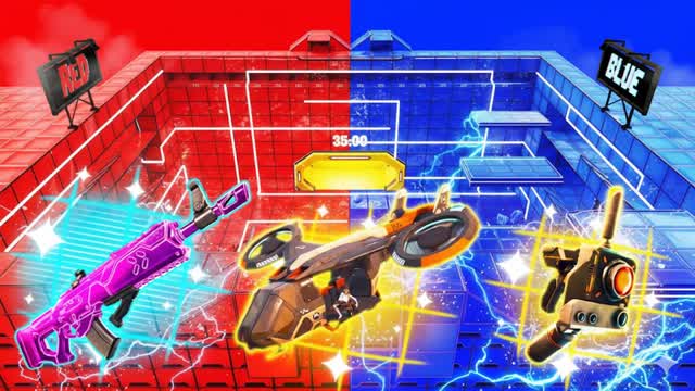 SUPER RED VS BLUE 🔴🔵 OMG