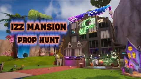 🏠IZZ Mansion Prop Hunt🔎