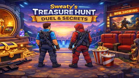 sweaty's treasure hunt duel & secrets