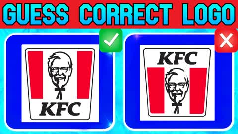 GUESS THE REAL LOGO 🔎 MINIGAME EASY