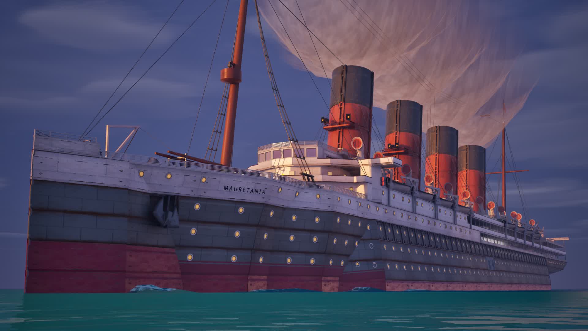 RMS MAURETANIA (1906) - SHOWCASE