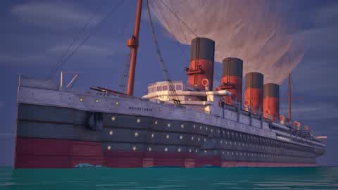 RMS MAURETANIA (1906) - SHOWCASE