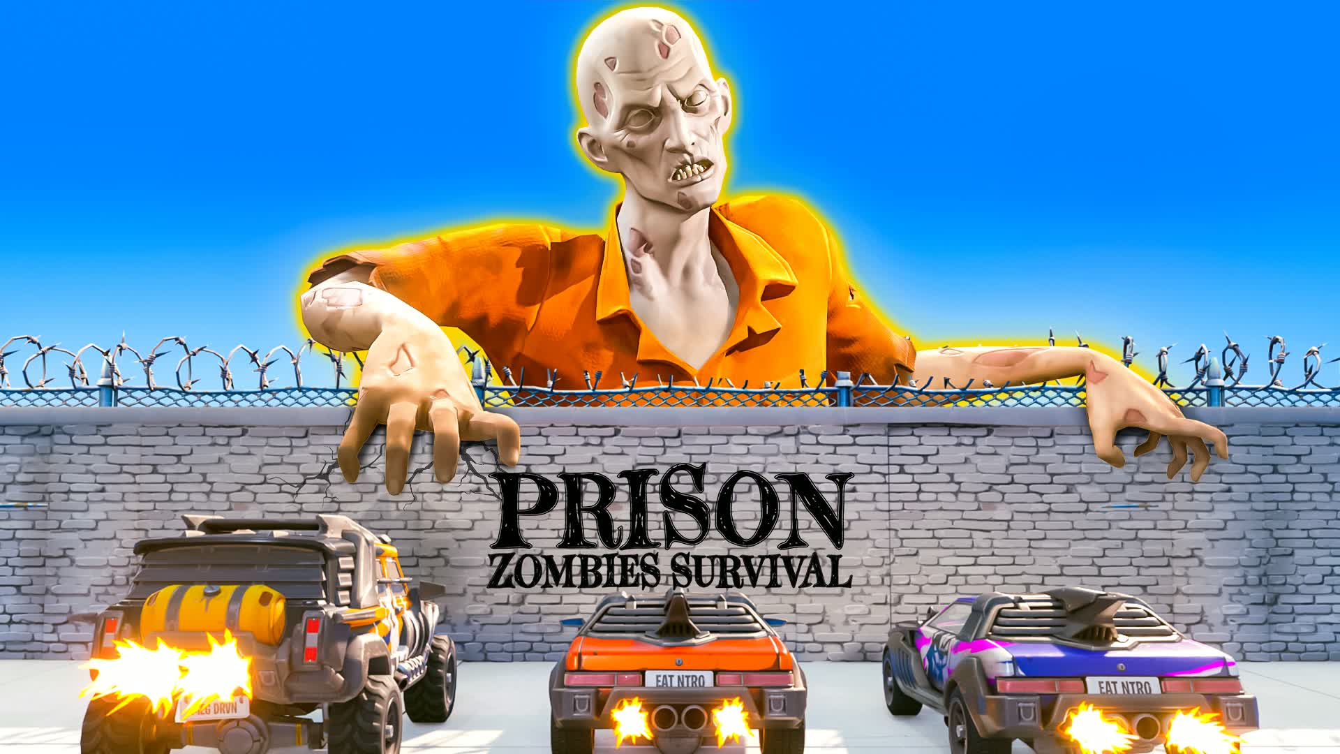 🧟 Prison Courtyard: Zombie Survival 🧟