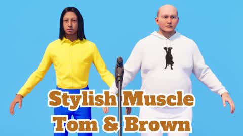 Stylish Muscle Tom & Brown