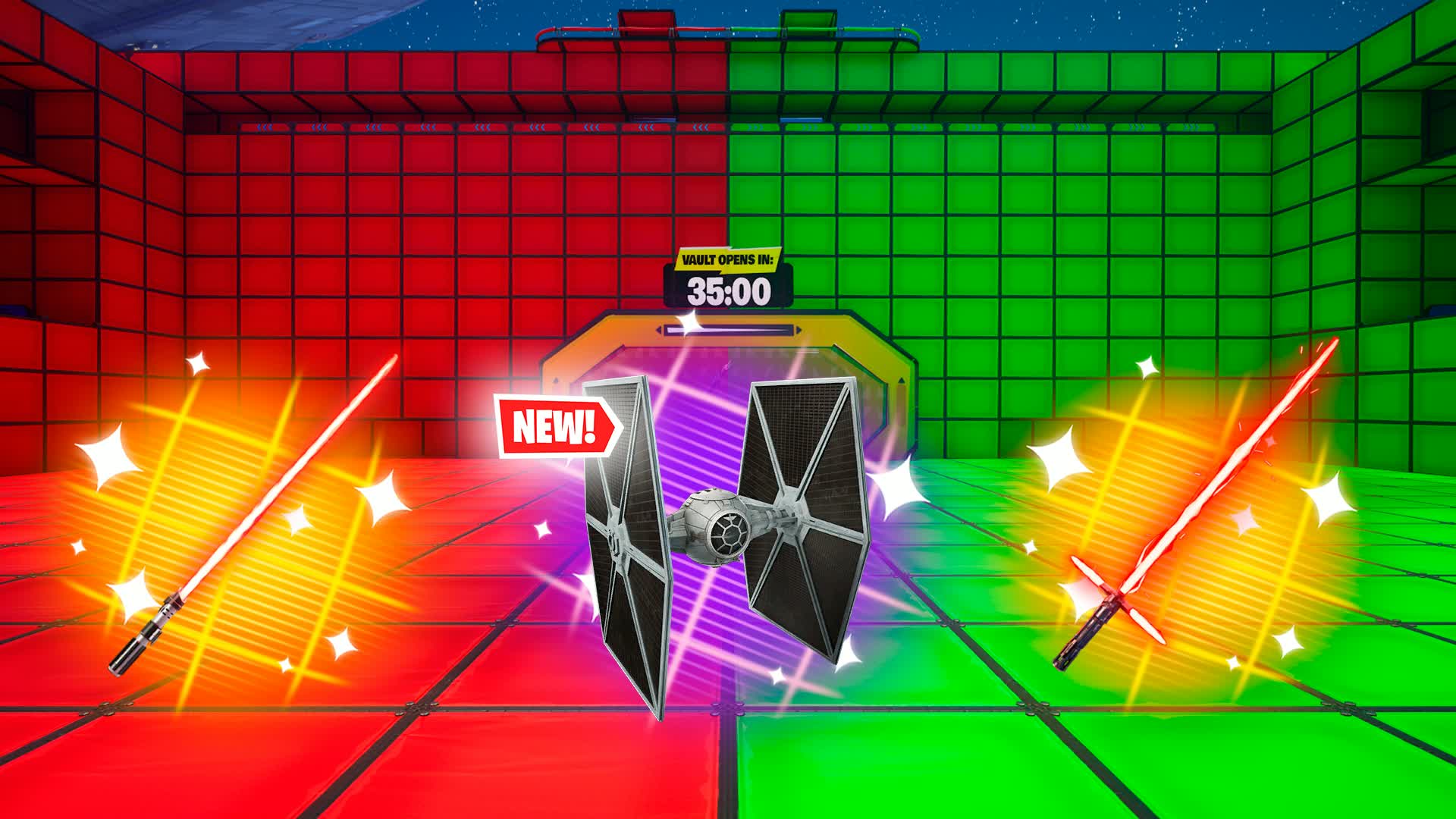 STAR WARS RED VS GREEN