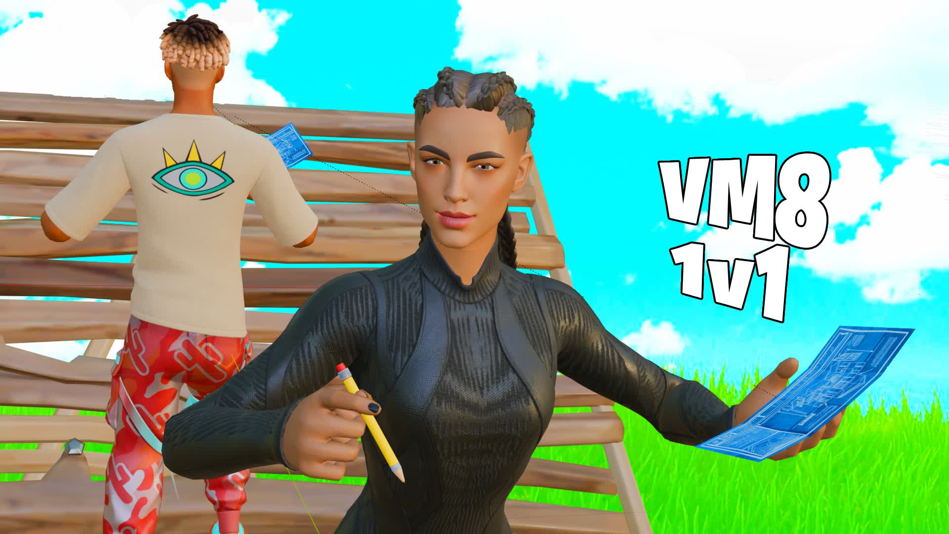 VM8 1V1 BUILD FIGHT!