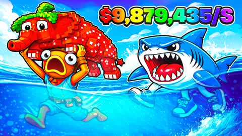 ESCAPE SHARKS FOR BRAINROTS [TYCOON]