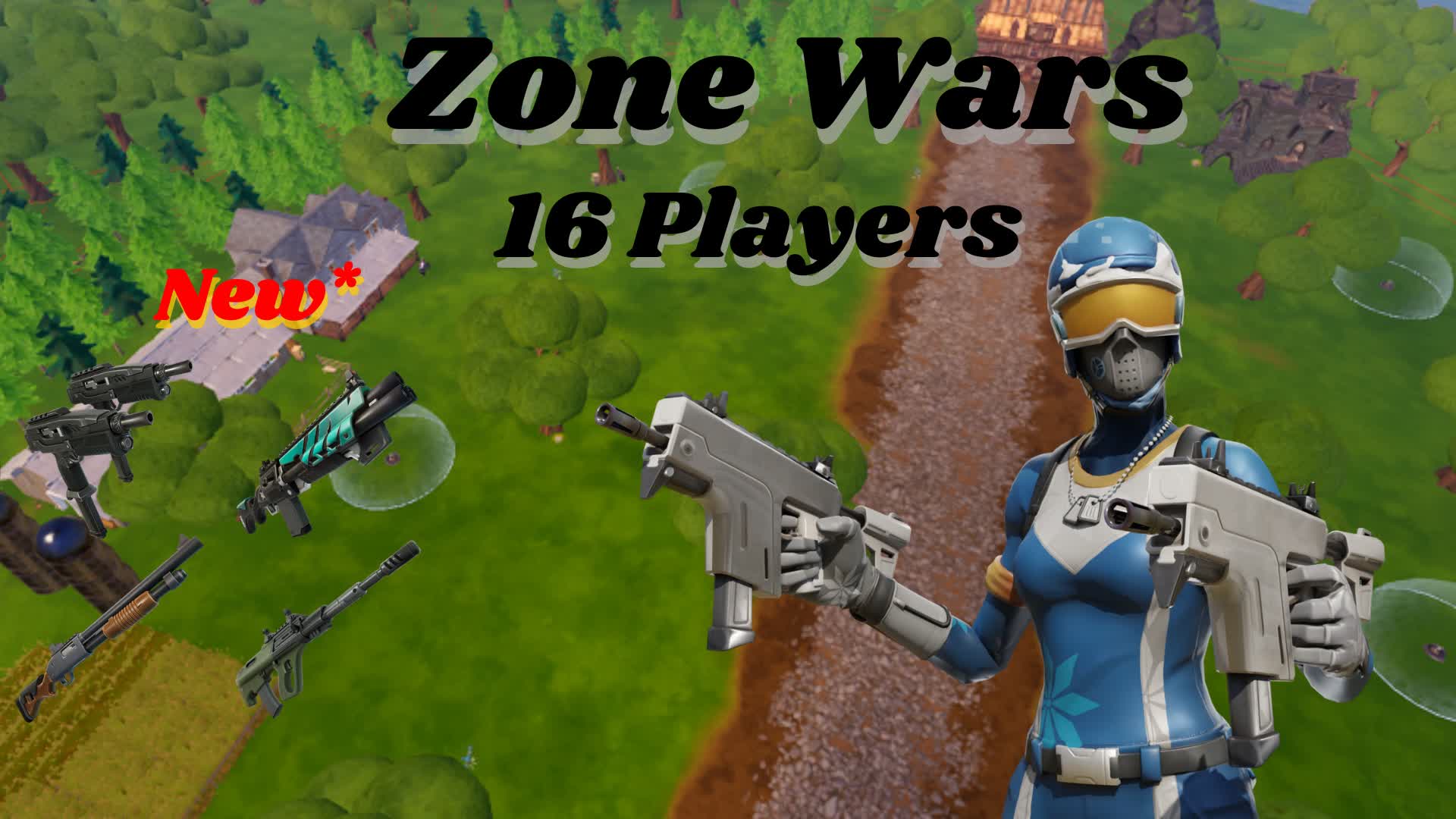 Zone wars 16Players💯💥