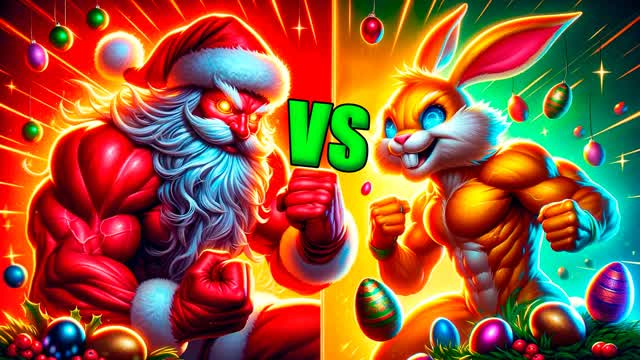 🎁 CHRISTMAS VS EASTER 🥚