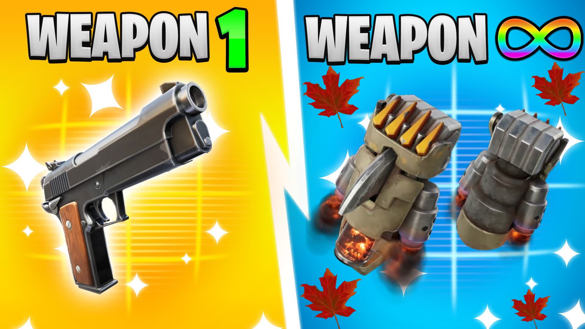 😎 GUN GAME 🔫Autumn ONE SHOT🍂