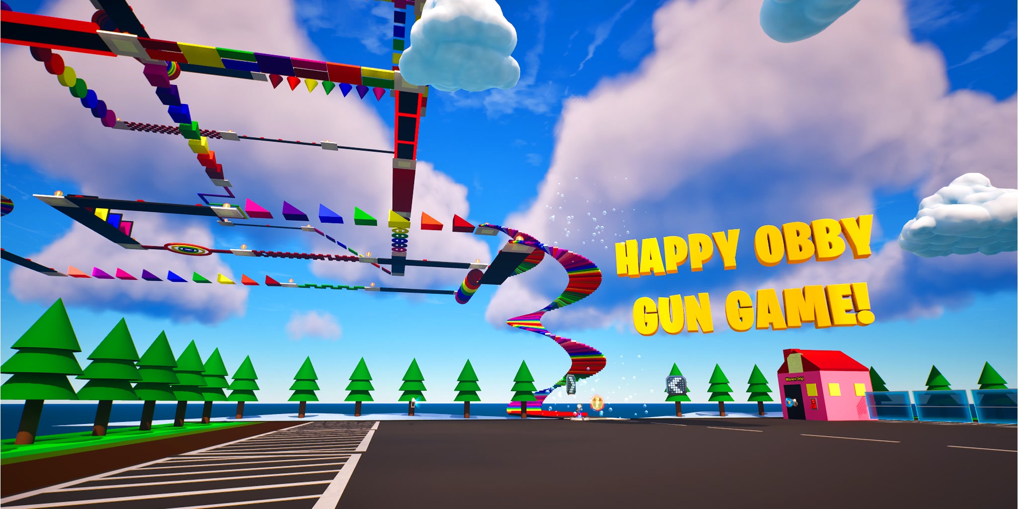 Obby World - Gun Game!