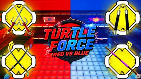 Turtle Force: Red vs Blue (TMNT)