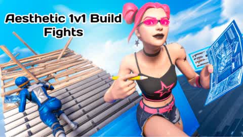 Aesthetic 1v1 Build Fights
