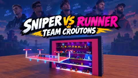 Sniper vs runner team cro