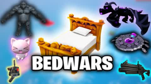 Bed Wars PVP     [Pets 🐱 /custom Items]