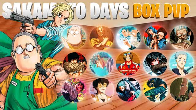 SAKAMOTO DAYS BOX PVP📦