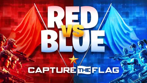 🟥Red v Blue🟦🚩[Capture the Flag]-FFA-