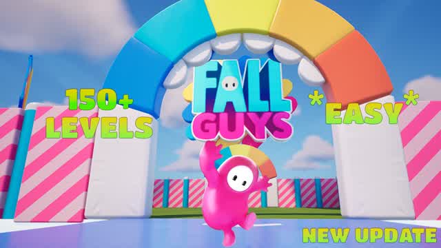 🌈 FALL GUYS: RAINBOW PARKOUR🌈