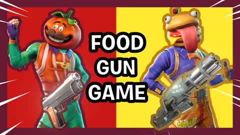 🍕 FOOD GUN GAME 🍔