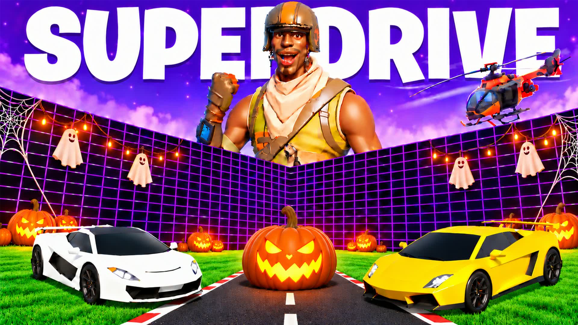 SUPER DRIVE 1V1 - ALL GUNS & VEHICLES