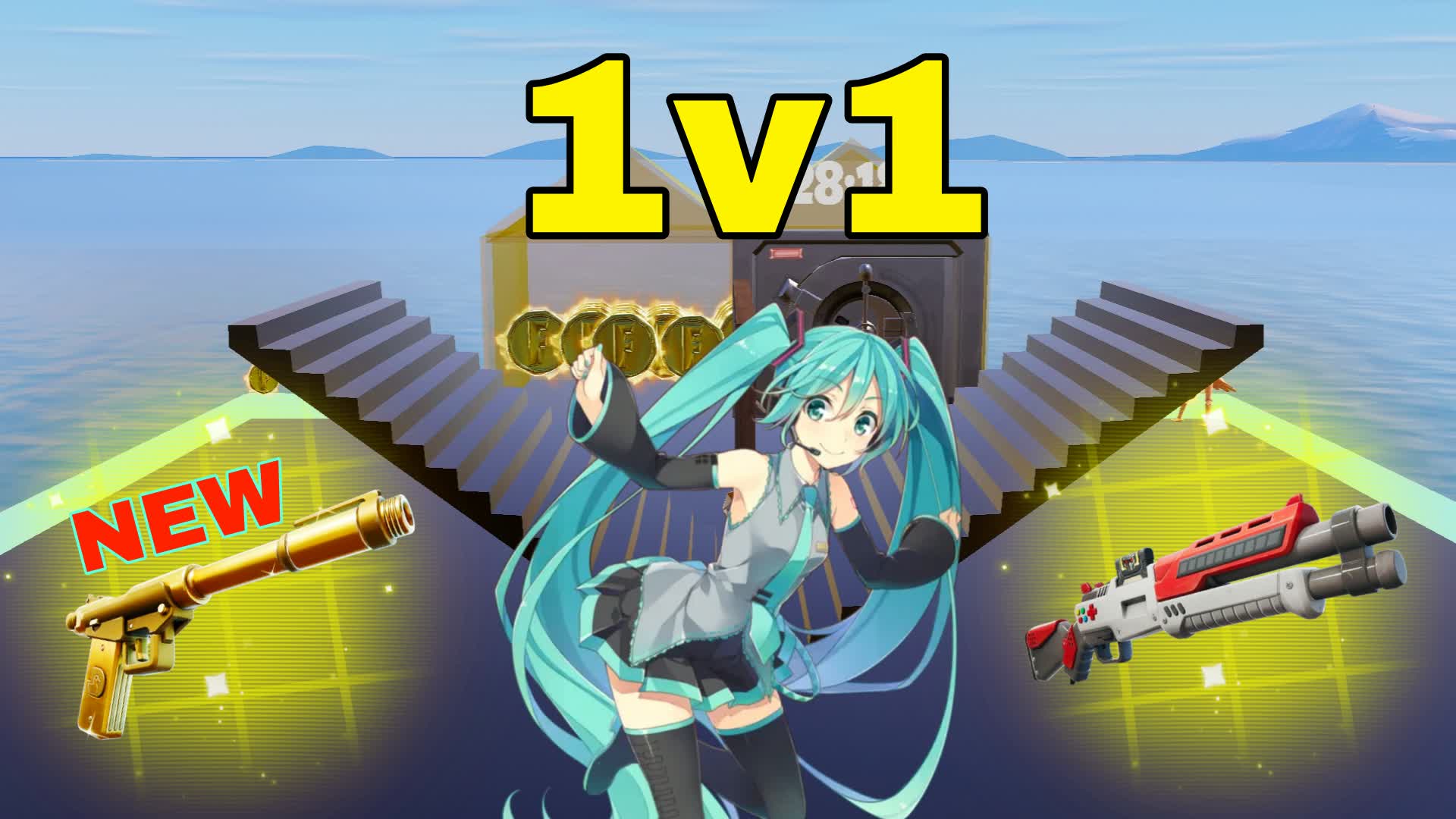1対1 ミク⭐️