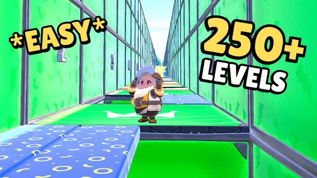 👑 FALL GUYS DEFAULT PARKOUR 250+ 👑