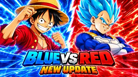 ONEPIECE VS VEGETA RED VS BLUE RVB 🔴🔵