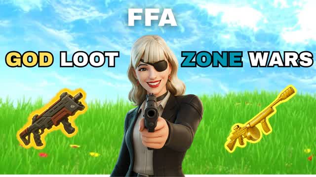 *RANDOM* ⭐GOD LOOT⭐ ZONE WARS FFA🏆(V1)