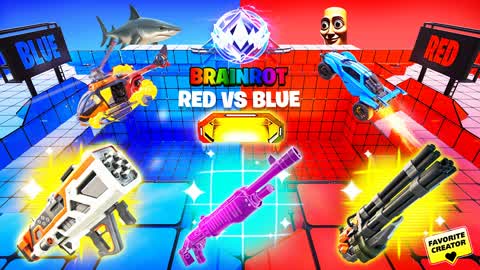 🤣 THE BRAINROT 🦈 RED VS BLUE 🔴🔵