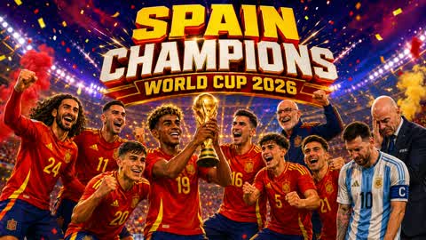SPAIN CHAMPIONS INFANTINO & MESSI CRY 😭